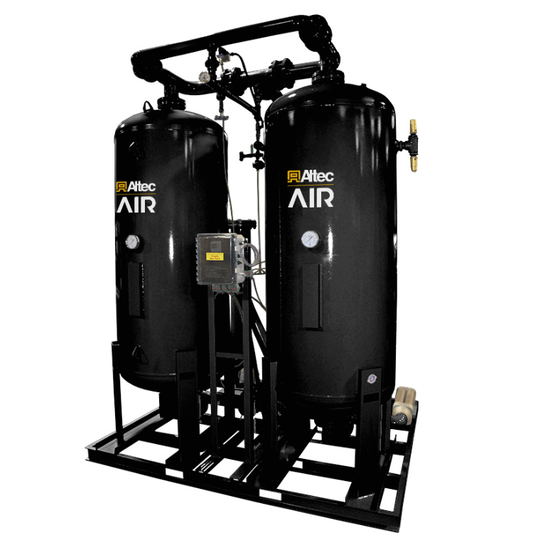 HLD Series Low Dew Point Heatless Regenerative Desiccant Air Dryers