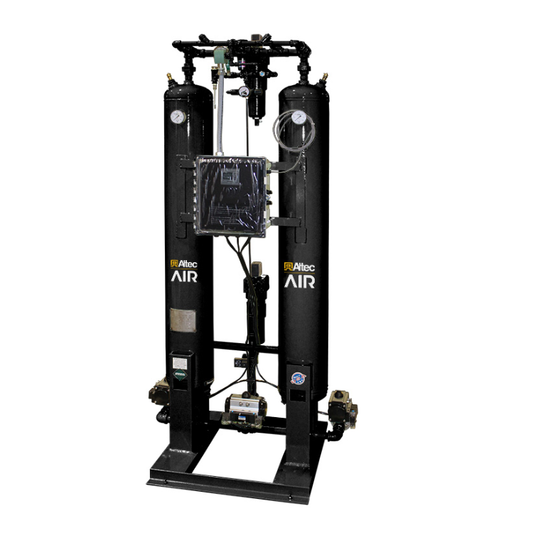 HHP Series High Pressure Heatless Regenerative Desiccant Air Dryers