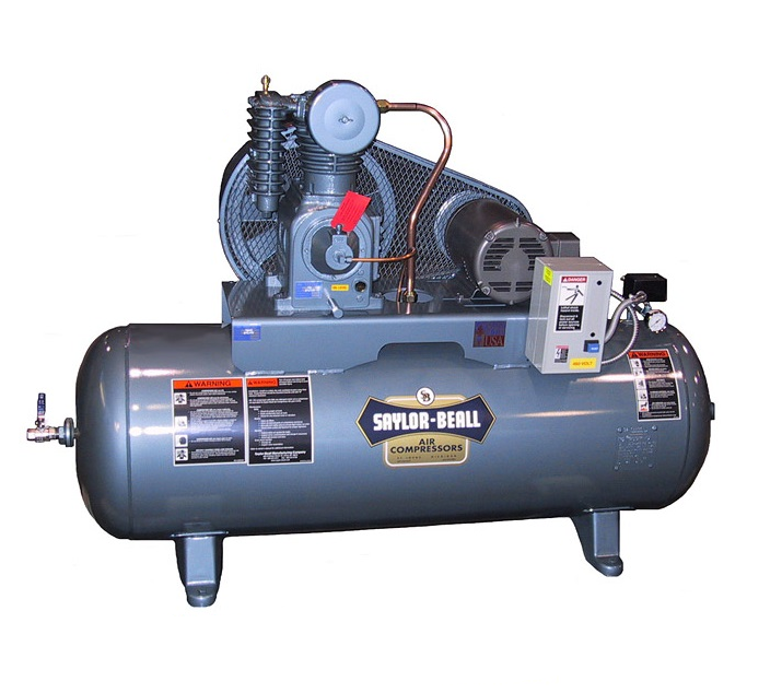 SAYLOR-BEALL- PRESSURE LUBRICATED AIR COMPRESSORS