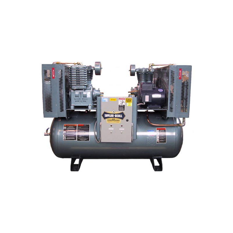 SAYLOR-BEALL- CLIMATE CONTROL AIR COMPRESSORS/ Duplex Units-Tank Mount ...