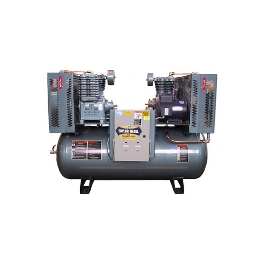 SAYLOR-BEALL- CLIMATE CONTROL AIR COMPRESSORS/ Duplex Units-Tank Mounted